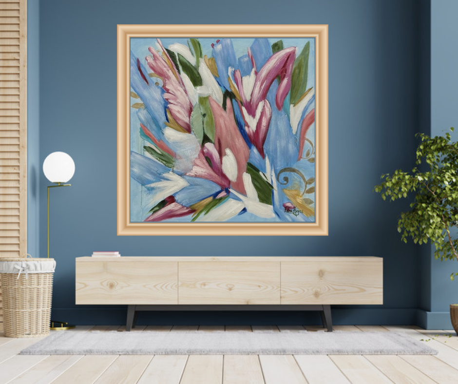 Joy In Bloom (#1 of Diptych)