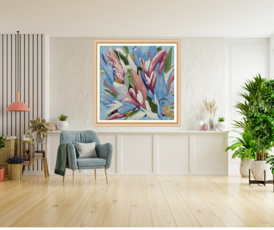 Joy In Bloom (#1 of Diptych) PP