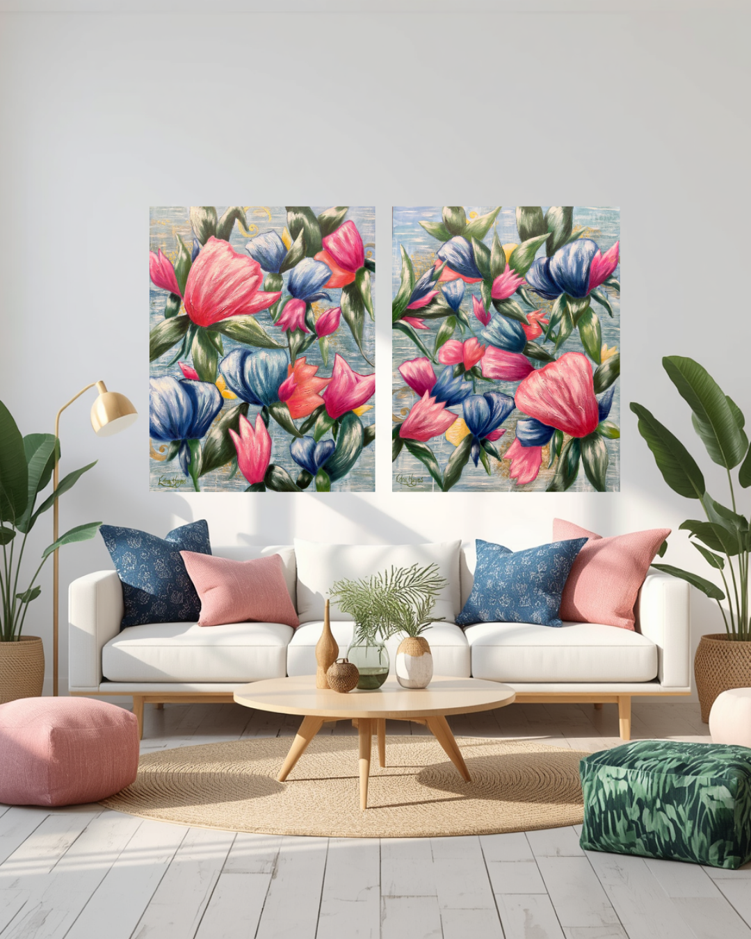 Tranquility In Bloom (#2 of Diptych)