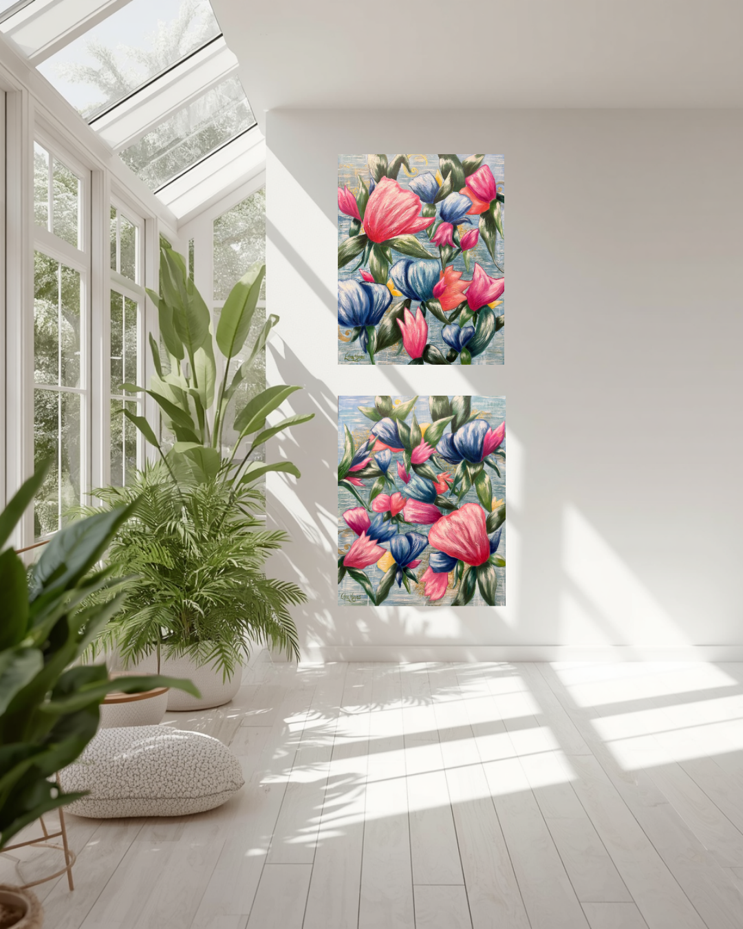 Tranquility In Bloom (#2 of Diptych)