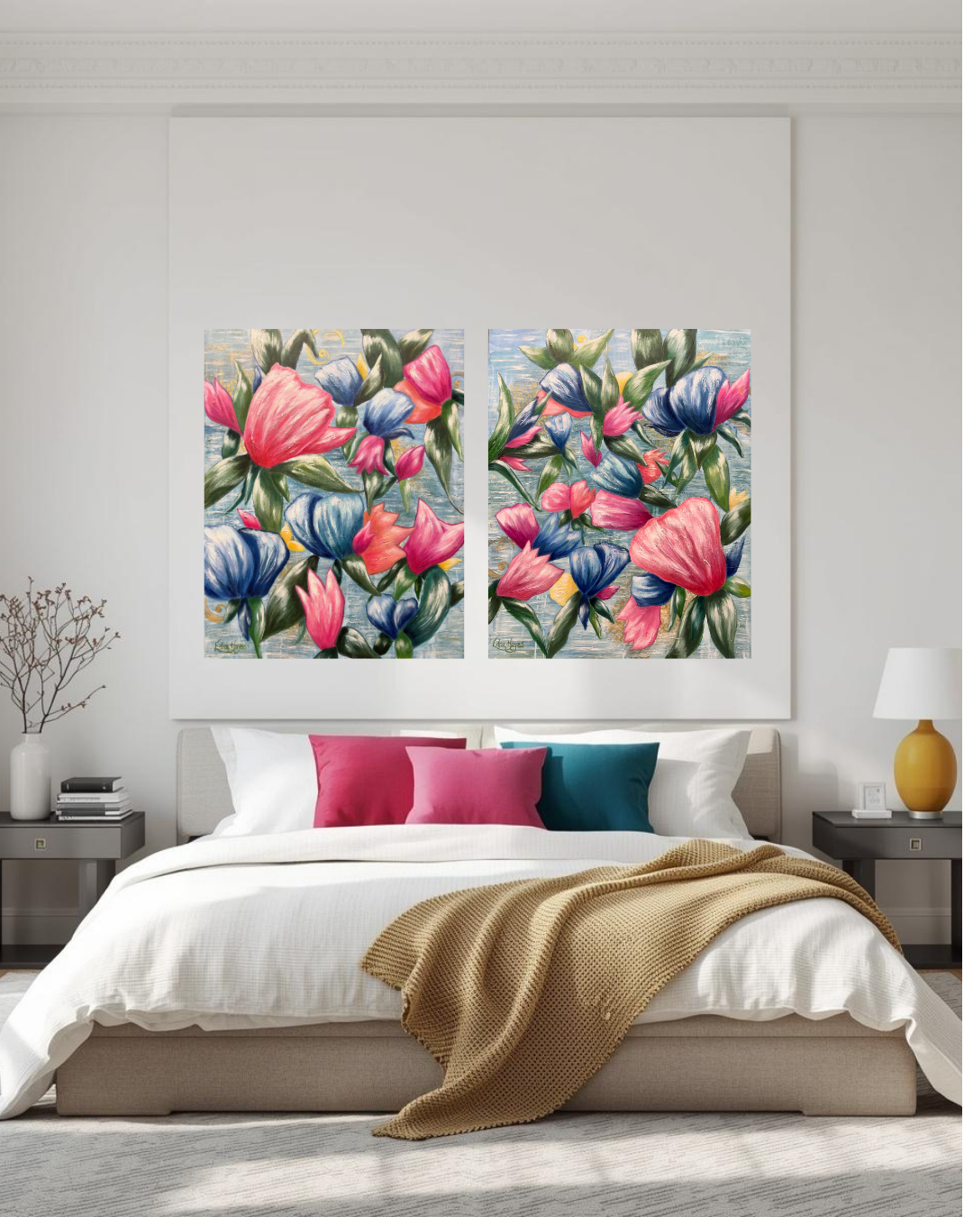 Tranquility In Bloom (#2 of Diptych)