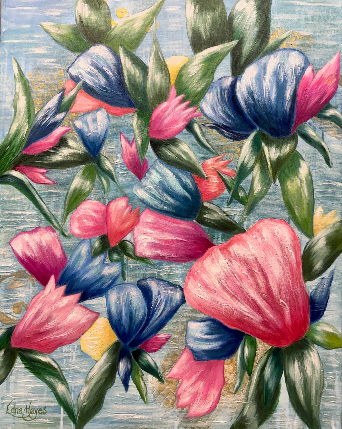 Tranquility In Bloom (#2 of Diptych)